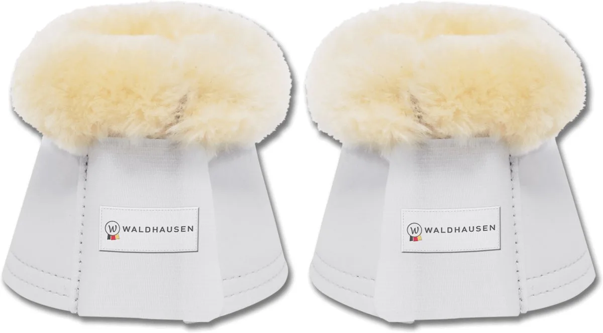 Lambskin Hoefklokken Beige L från Waldhausen i Vit – produktbild