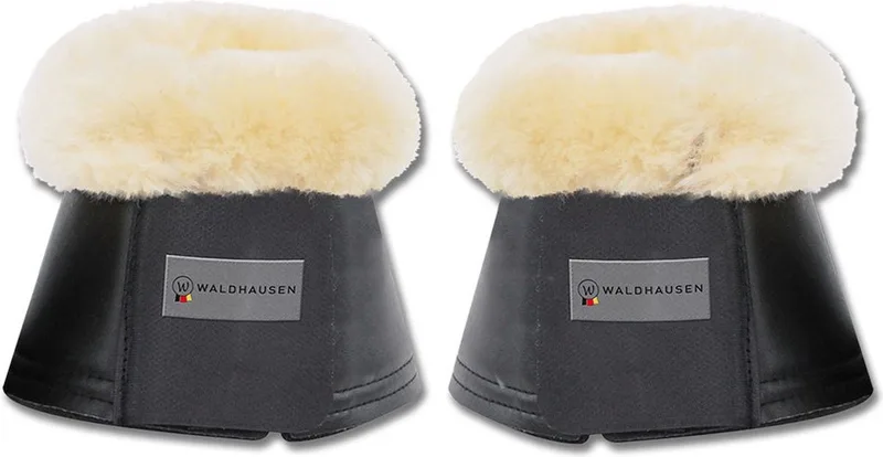 Lamsvel Springschoenen, Paar - Bijna Uitverkocht! von Waldhausen in Schwarz – Produktfoto