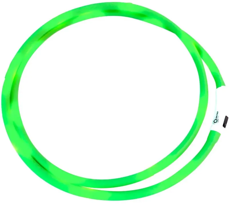 Led Halsband - Ruiteraccessoires - Led van Waldhausen in Groen – productfoto