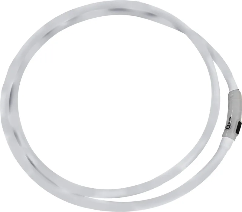 Led Halsband - Ruiteraccessoires - Led by Waldhausen in White – product photo