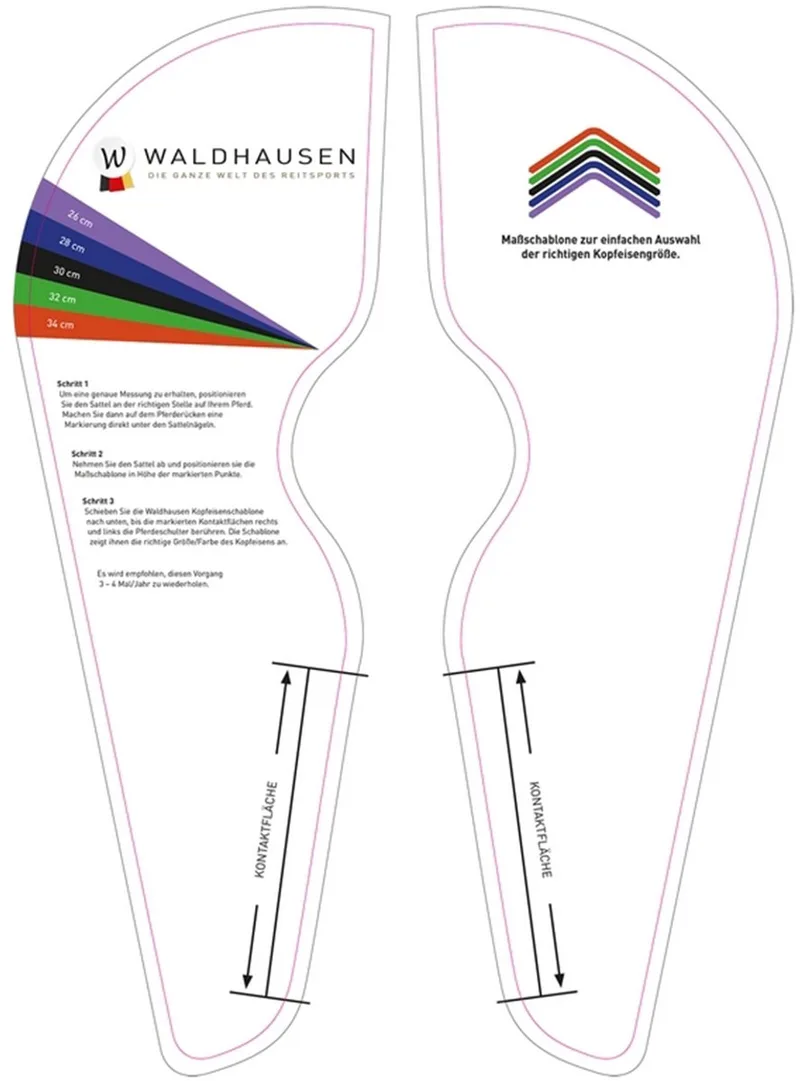MAATSJABLOON VOOR ZADELS by Waldhausen – product photo
