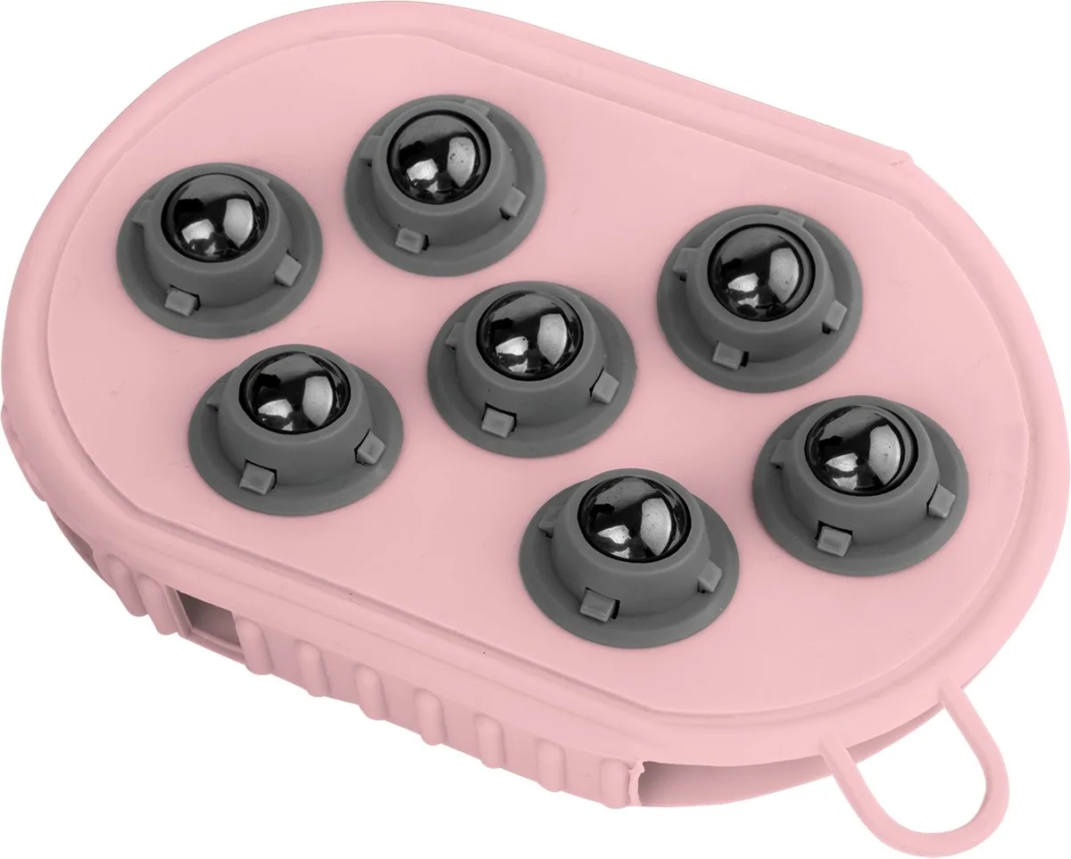 Massage Verzorgingshandschoen Voor Paarden - Bijna Uitverkocht! van Waldhausen in Linnea pink – productfoto