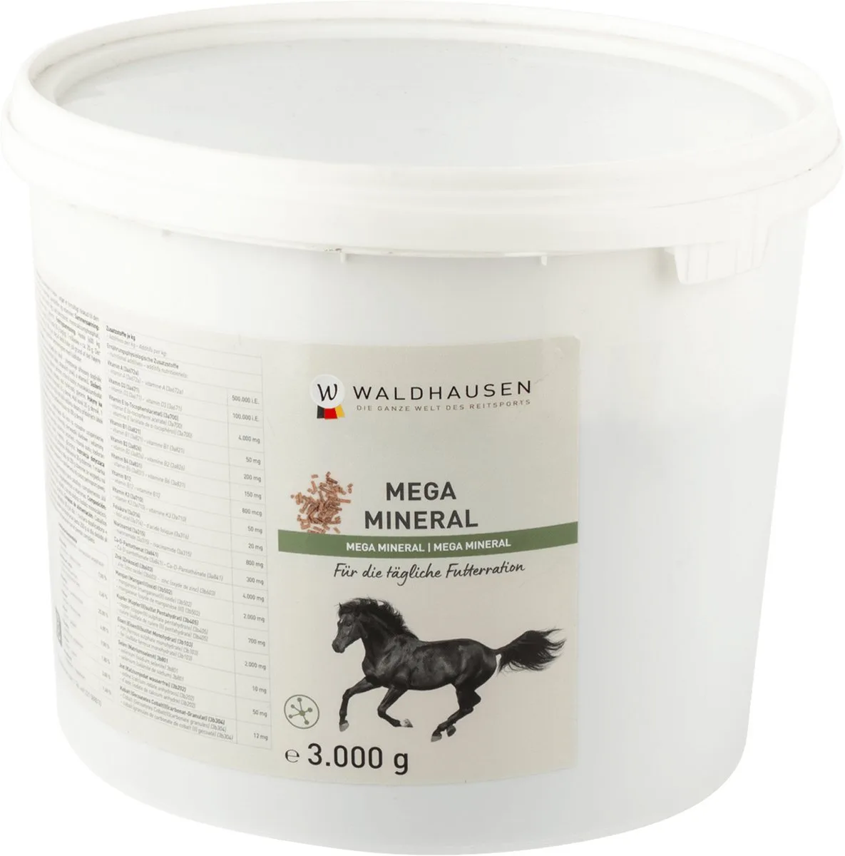Mega Mineraal 3kg Transparant by Waldhausen in White – product photo