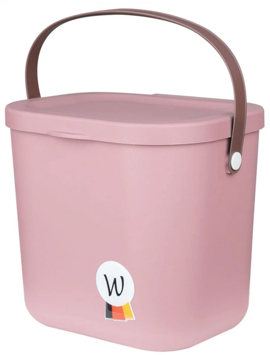 Milieuvriendelijke Multitas 6l Transparant von Waldhausen in Linnea Pink – Produktfoto