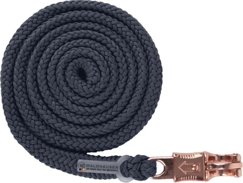 Modern Rosé Lead Rope - Panic Hook by Waldhausen in Blue – product photo