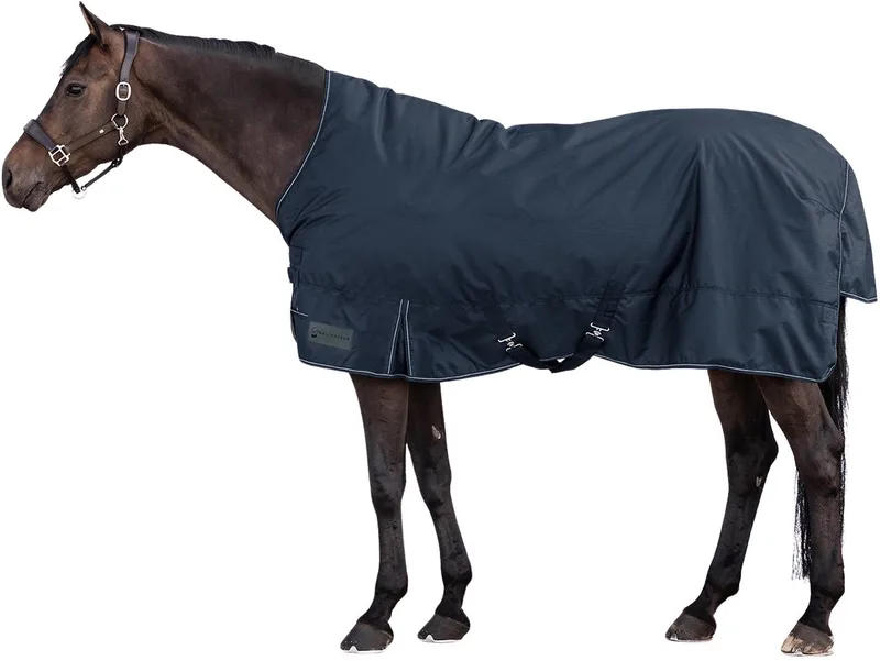 NORDIC outdoordeken, High Neck, 100 g von Waldhausen in Marineblauw – Produktfoto