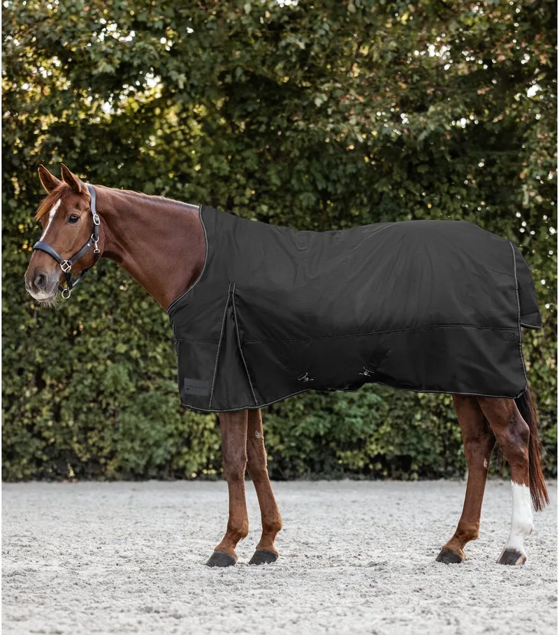 NORDIC outdoordeken, High Neck, Light by Waldhausen in Black – product photo