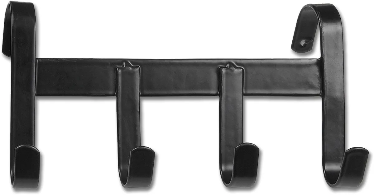 Ophangsysteem Voor 4 Hoofdstellen Zilver de Waldhausen en Noir – photo produit