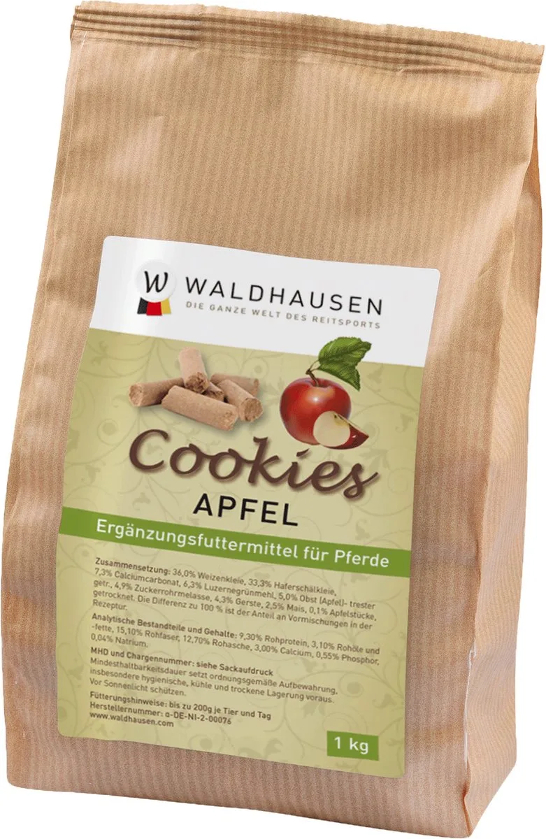 Paardensnacks Cookies, 1 Kg - Bijna Uitverkocht! by Waldhausen – product photo