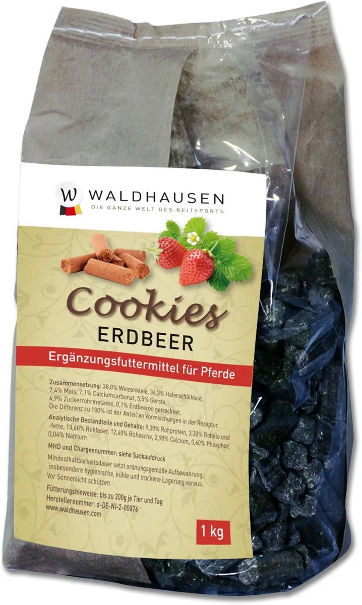 Paardensnacks Cookies, 1 Kg - Bijna Uitverkocht! by Waldhausen – product photo