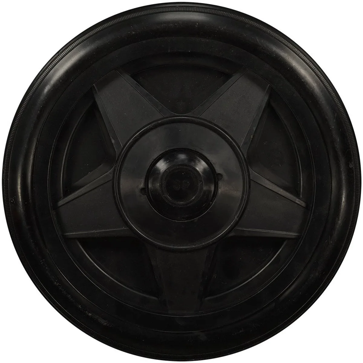 Plastic Wiel Voor Tacklebox 1500301 von Waldhausen in Schwarz – Produktfoto