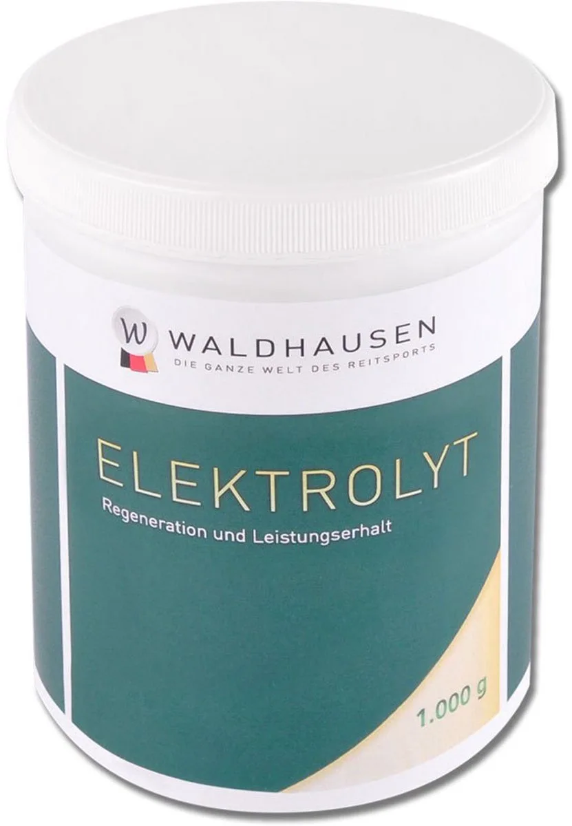 Poeder Elektrolyt 1kg Transparant van Waldhausen in Wit – productfoto