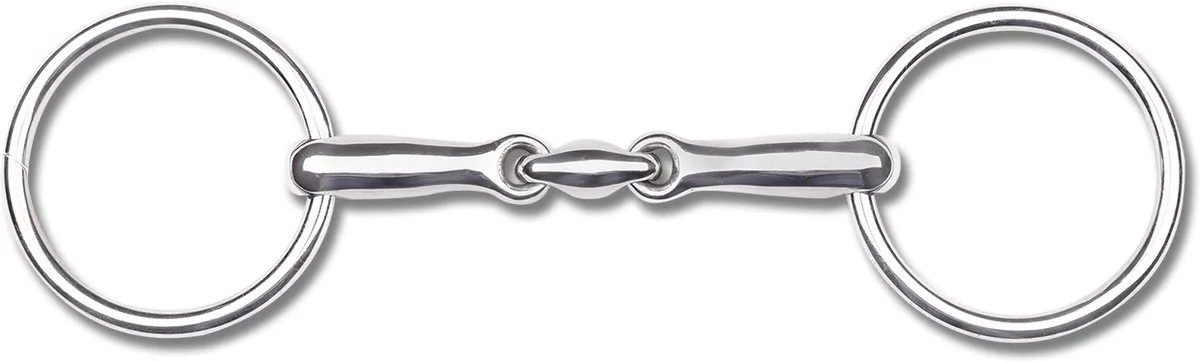 Pony Bustrens Dubbel Gebroken - Bijna Uitverkocht! by Waldhausen in Silver – product photo