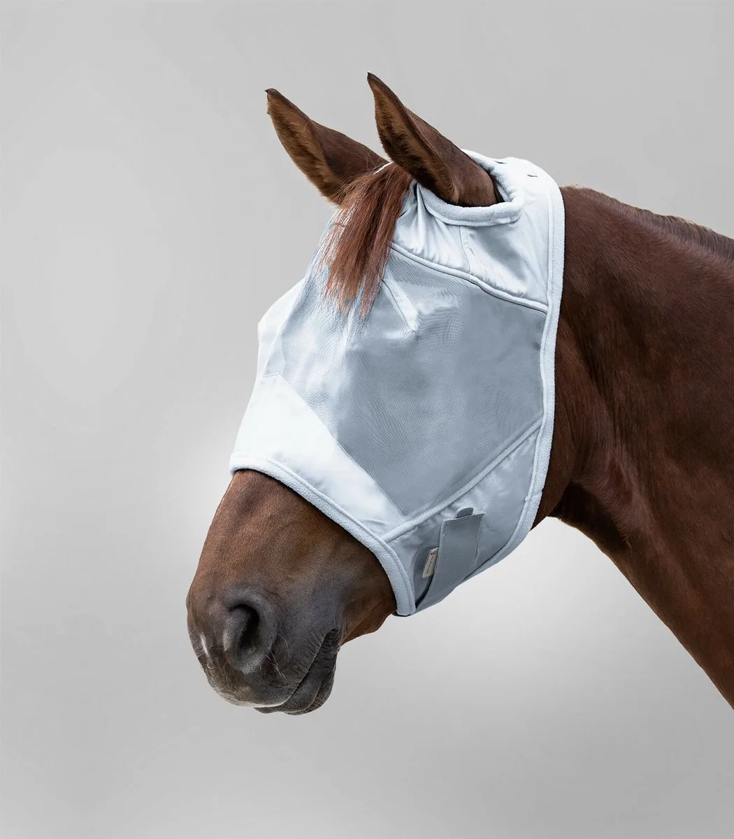 PREMIUM vliegenmasker zonder gehoorbescherming Extra Full Zilver Grijs de Waldhausen – photo produit