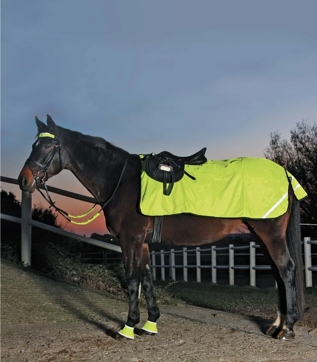 REFLEX nierdeken, fleece Pony von Waldhausen in Gelb – Produktfoto
