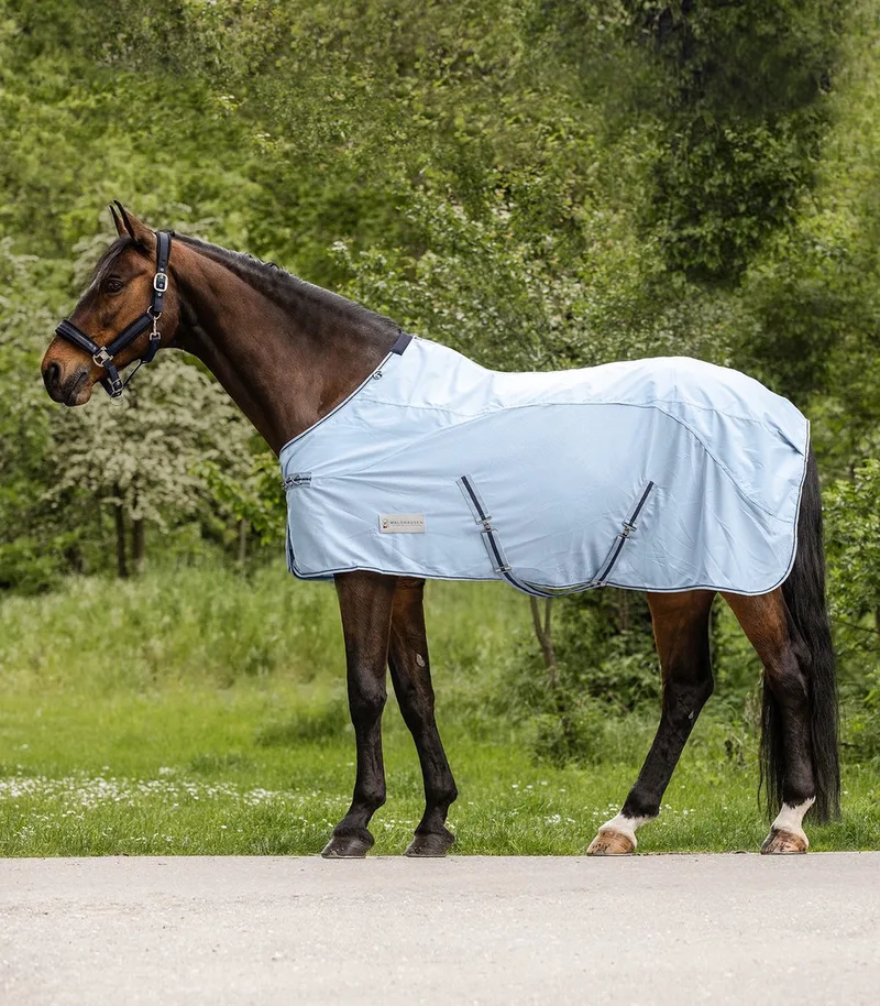 regen-vliegendeken Protect by Waldhausen in Light blue, Night blue – product photo