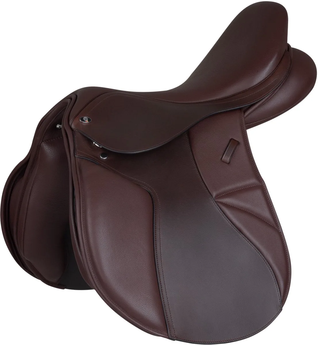 SPRINGZADEL COMFORT LEDER van Waldhausen in Bruin – productfoto