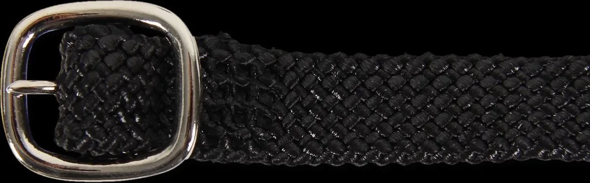 Spur strap Premium nylon black de Waldhausen en Noir, Argent – photo produit