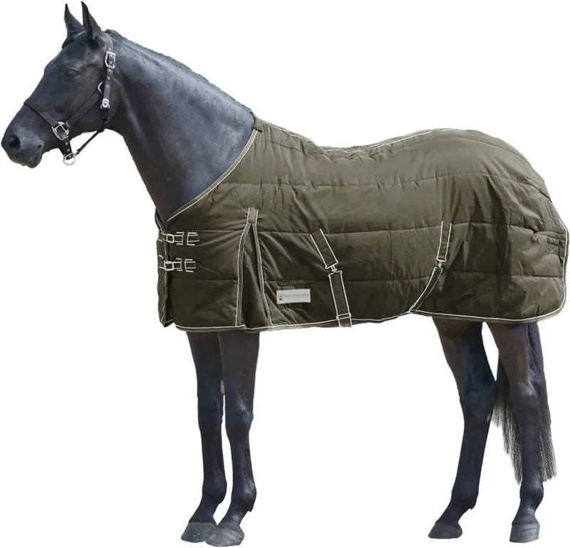 staldeken economic 200gr 125 cm van Waldhausen in Kaki – productfoto