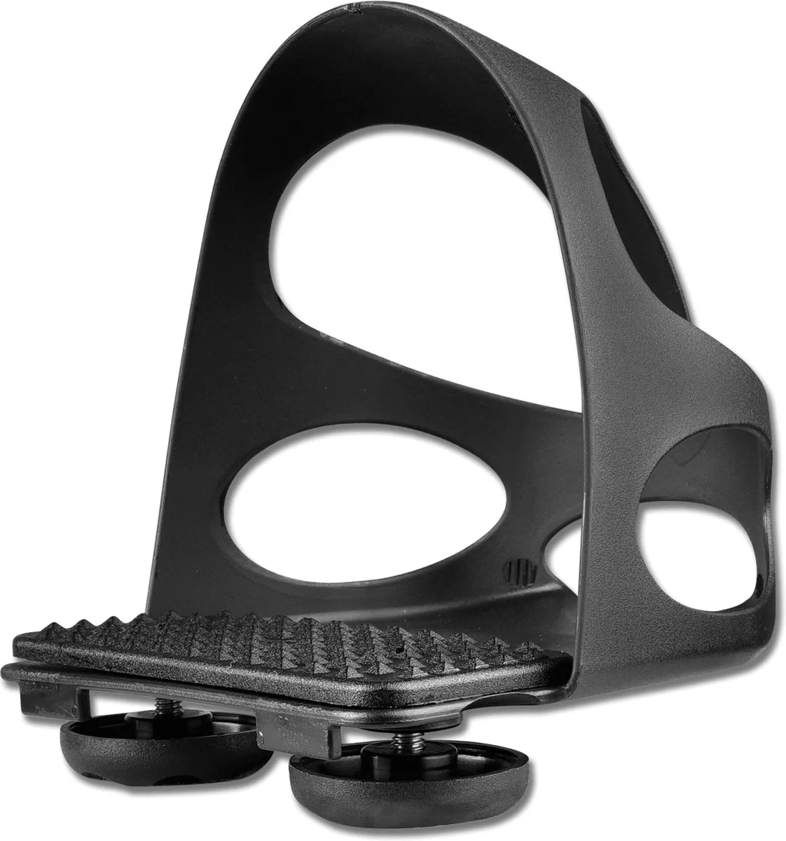 Stijgbeugel Teenkooi Zilver 12 cm de Waldhausen en Noir – photo produit