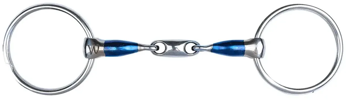 Sweet Iron Watertrens Bit, Dubbel Gebroken, Anatomisch - Bijna Uitverkocht! de Waldhausen en Argent – photo produit