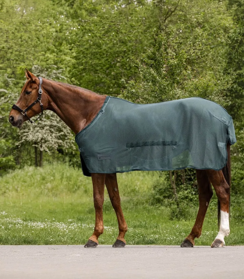 Vliegendeken Comfort Met Buikflap - Bijna Uitverkocht! by Waldhausen in Pine green – product photo