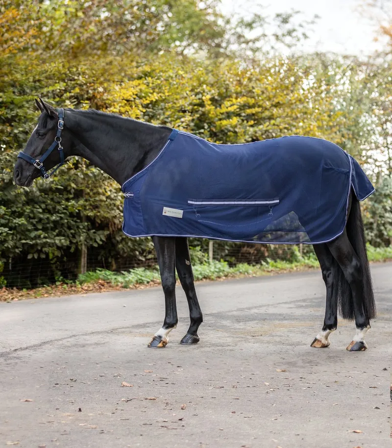 vliegendeken met buikflap Comfort de Waldhausen en Gris – photo produit