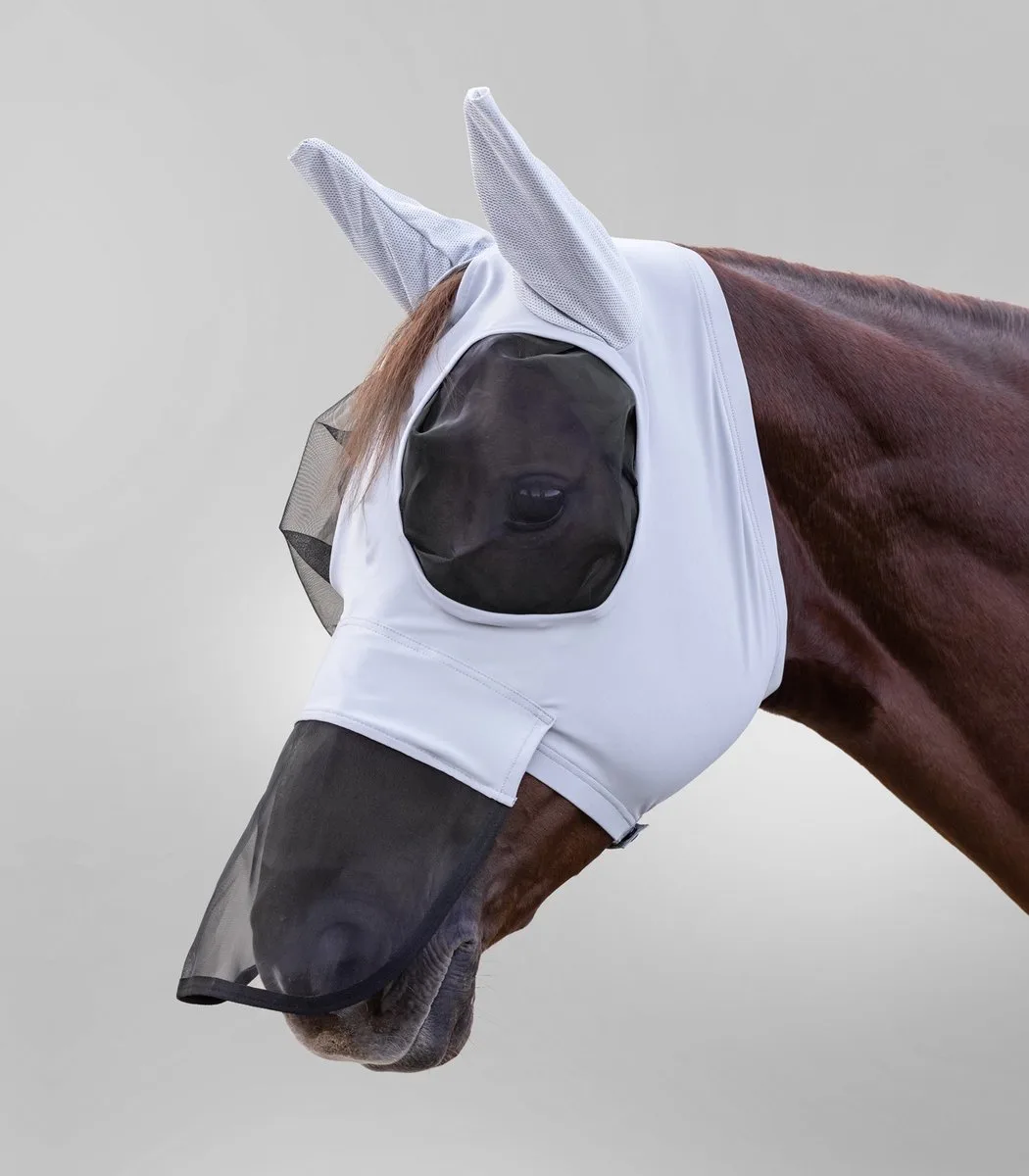 Vliegenmasker Puck met Neusbescherming - Zwart - Shet från Waldhausen – produktbild