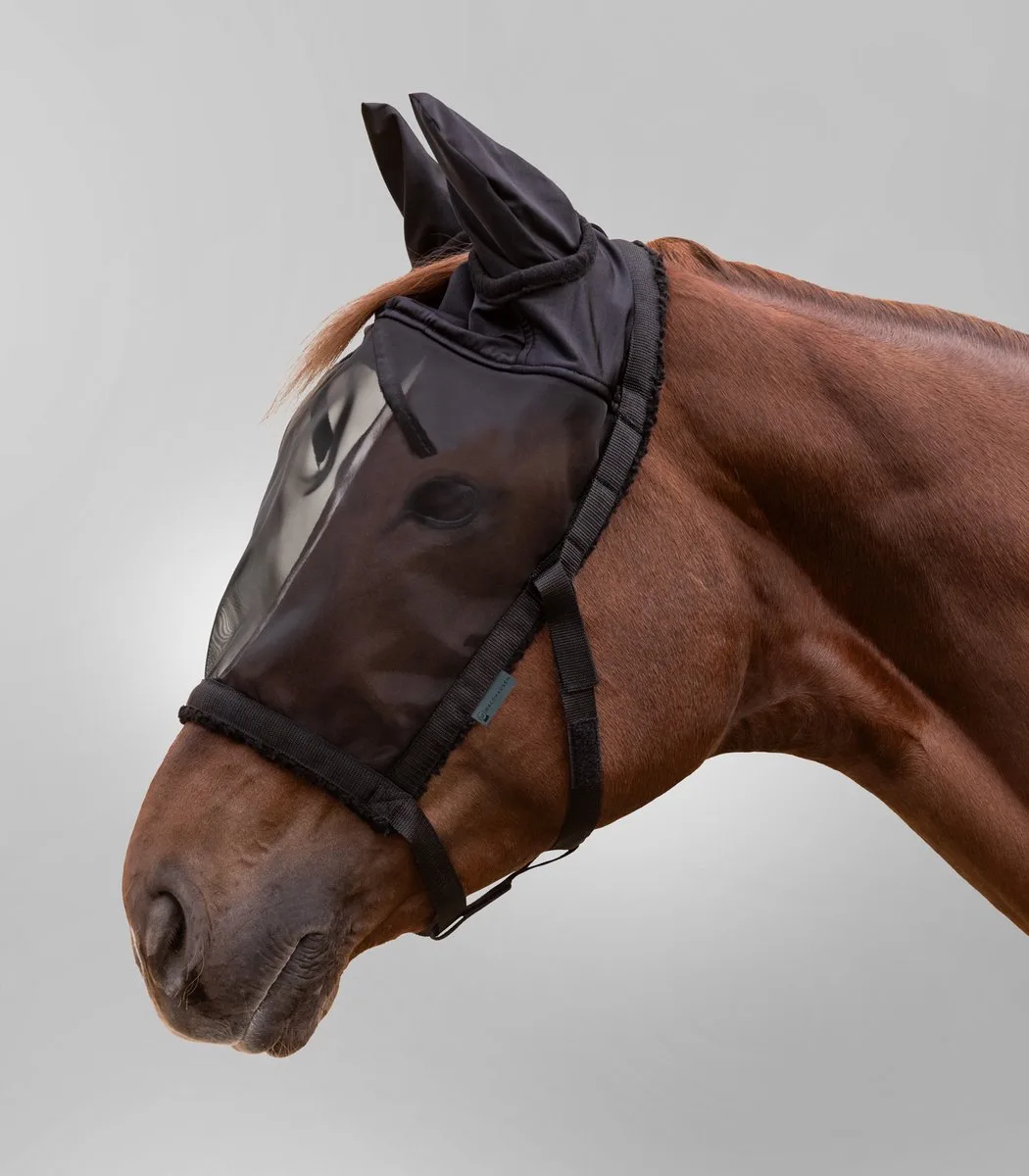 WEIDEHALSTER MET VLIEGENMASKER Zwart de Waldhausen – photo produit