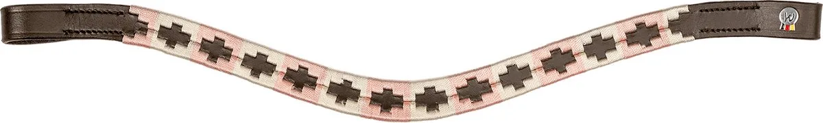 X Line Frontriem Polo, Bruin - Bijna Uitverkocht! de Waldhausen en Rose, Beige – photo produit