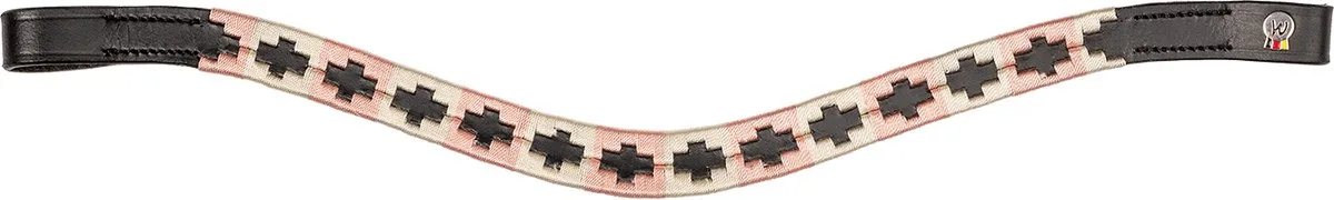 X Line Frontriem Polo, Zwart - Bijna Uitverkocht! de Waldhausen en Rose, Beige – photo produit