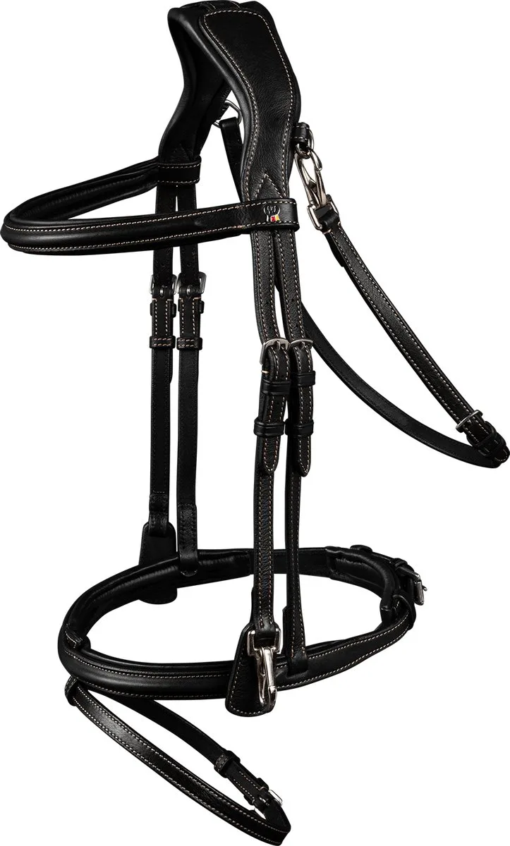X-Line hoofdstel maat pony by Waldhausen in Black – product photo
