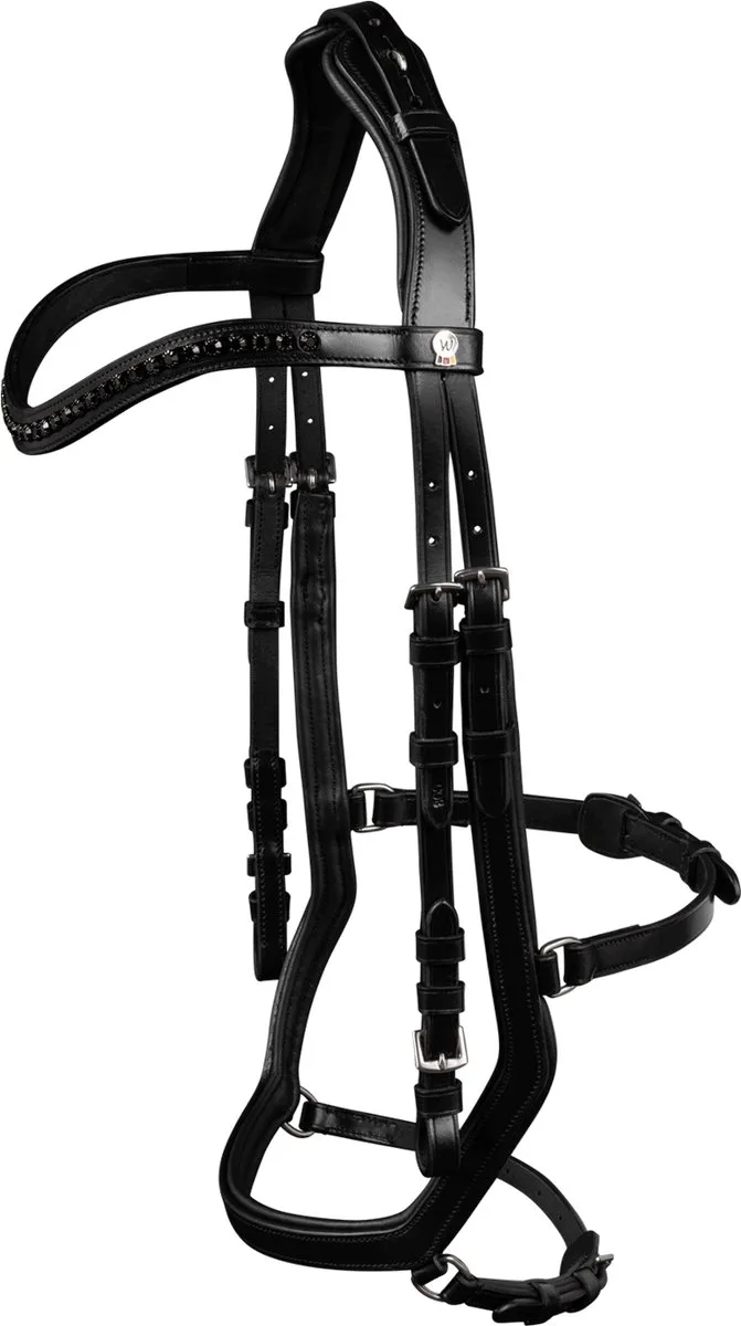 X-LINE HOOFDSTEL RELAXATION by Waldhausen in Black – product photo