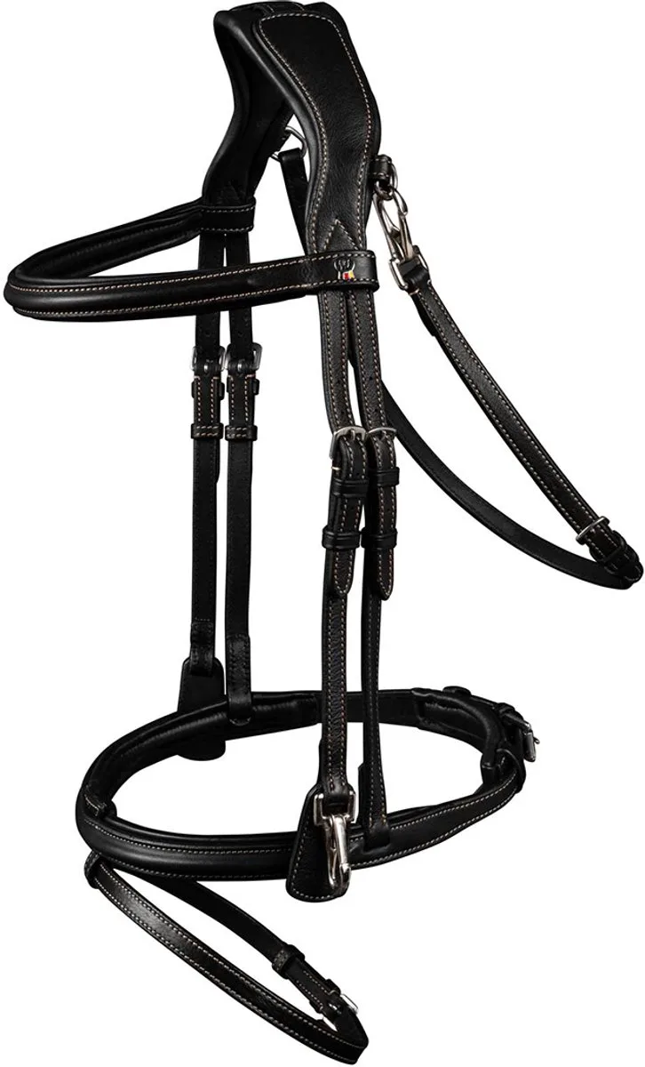 X-LINE HOOFDSTEL WORK by Waldhausen in Black – product photo