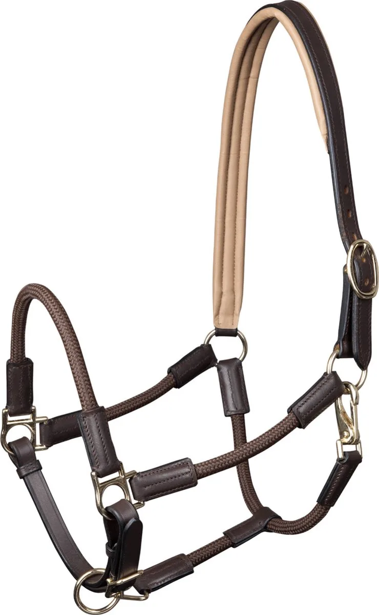 X-LINE NEVADA LEDEREN HALSTER by Waldhausen in Brown – product photo
