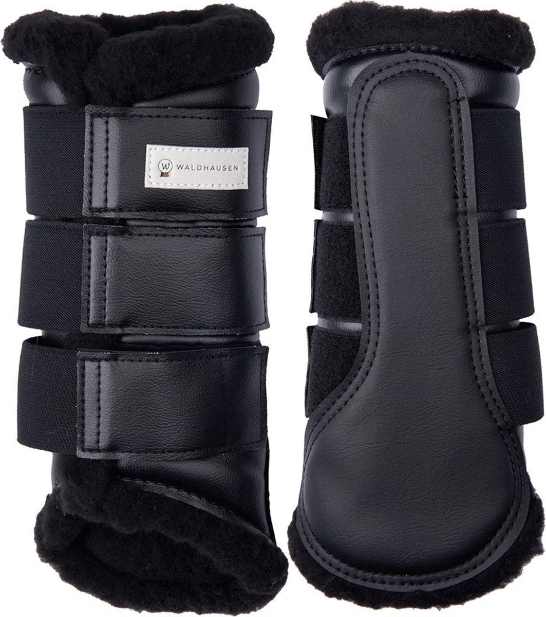 Zachte Dressuur Laarzen Voor Paardrijden - Bijna Uitverkocht! de Waldhausen en Noir – photo produit