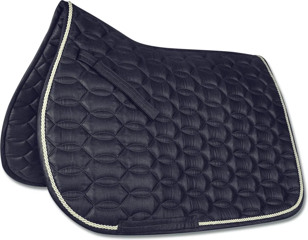 Zadeldek Ancona - Rijbenodigdheden - 60x54x63 cm de Waldhausen en Bleu – photo produit