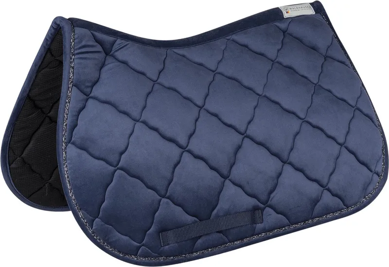 zadeldek fluweel by Waldhausen in Dark blue – product photo