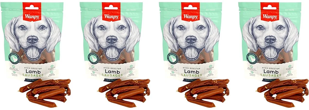 Hondensnack Wanpy - Natuurlijke Lam - 4 stuks - Voordeelset von Wanpy – Produktfoto