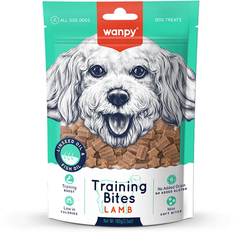 Training Bites - Lam - hondensnack by Wanpy – product photo