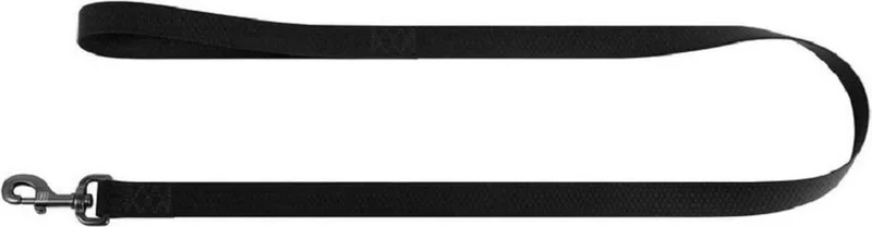 Waterproof Hondenlijn / Hondenriem - Collartex - Breedte: 1,5 cm - Lengte: 122 cm - Geschikt voor middelgrote honden by Waudog in Black – product photo