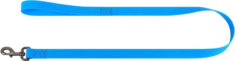 Waterproof Hondenlijn / Hondenriem - Collartex - Breedte 15 mm - Lengte 122 cm - Geschikt voor middelgrote honden de Waudog en Bleu – photo produit 1 sur 2