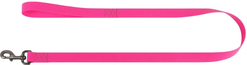 Waterproof Hondenlijn / Hondenriem - Collartex - Breedte 15 mm - Lengte 122 cm - Geschikt voor middelgrote honden von Waudog in Rosa – Produktfoto