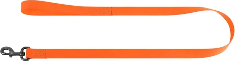 Waterproof Hondenlijn / Hondenriem - Collartex - Breedte 25 mm - Lengte 122 cm de Waudog en Orange – photo produit