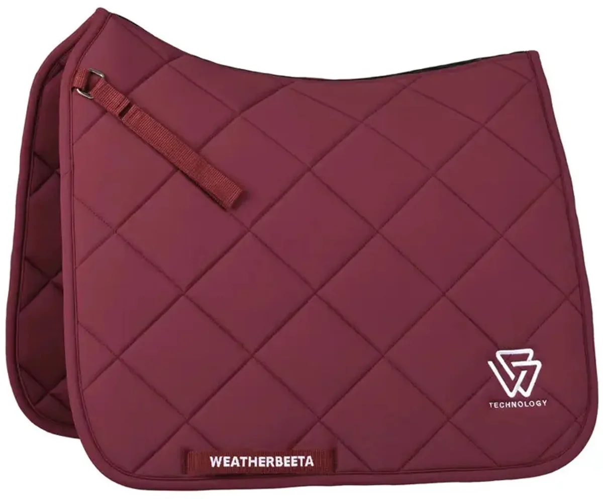 Dressuurmat voor paarden Weatherbeeta Pro 3D Air-Tec by WeatherBeeta in Bordeauxrood – product photo