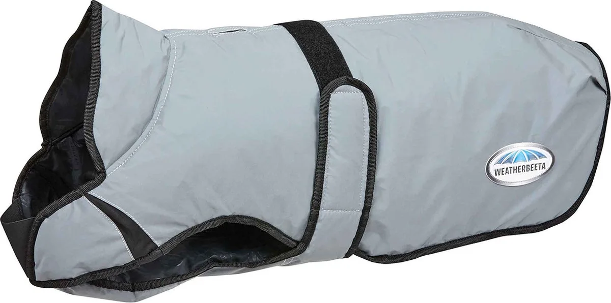Hondendeken Weatherbeeta Deluxe Comfitec Reflective 220gr von WeatherBeeta in Silber – Produktfoto
