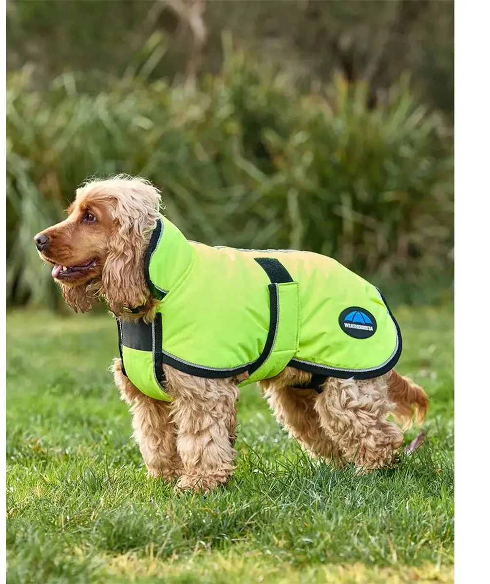 Hondenjas Weatherbeeta Comfitec Reflective Deluxe 300D från WeatherBeeta i Gul – produktbild