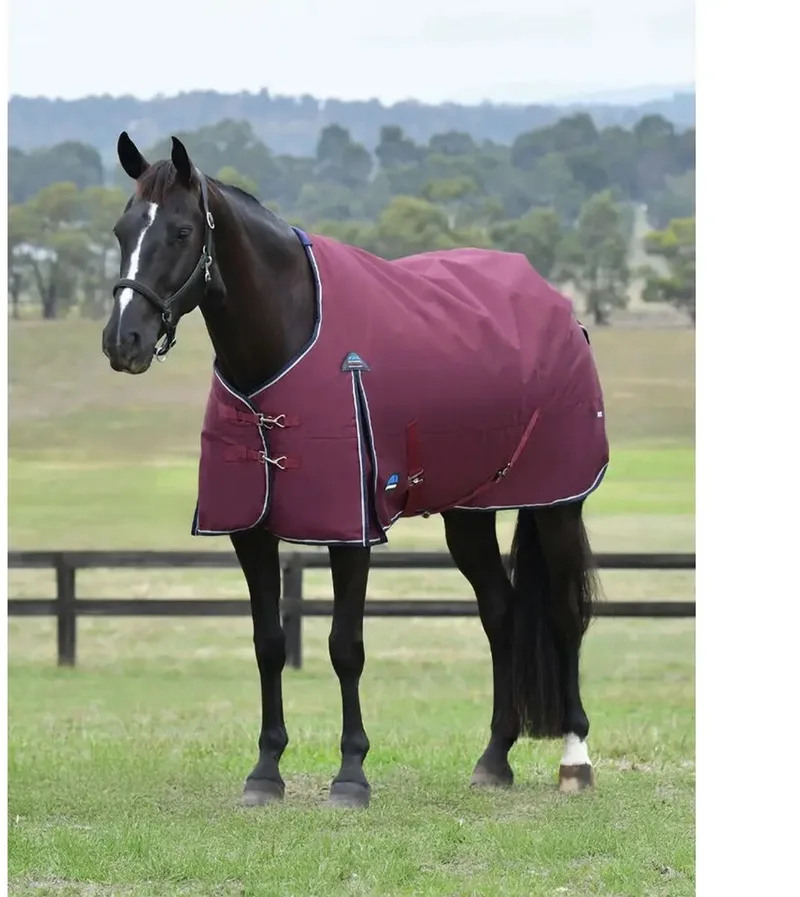 Outdoor paardendeken Weatherbeeta Comfitec Essential 0g fra WeatherBeeta i Bordeaux – produktbillede