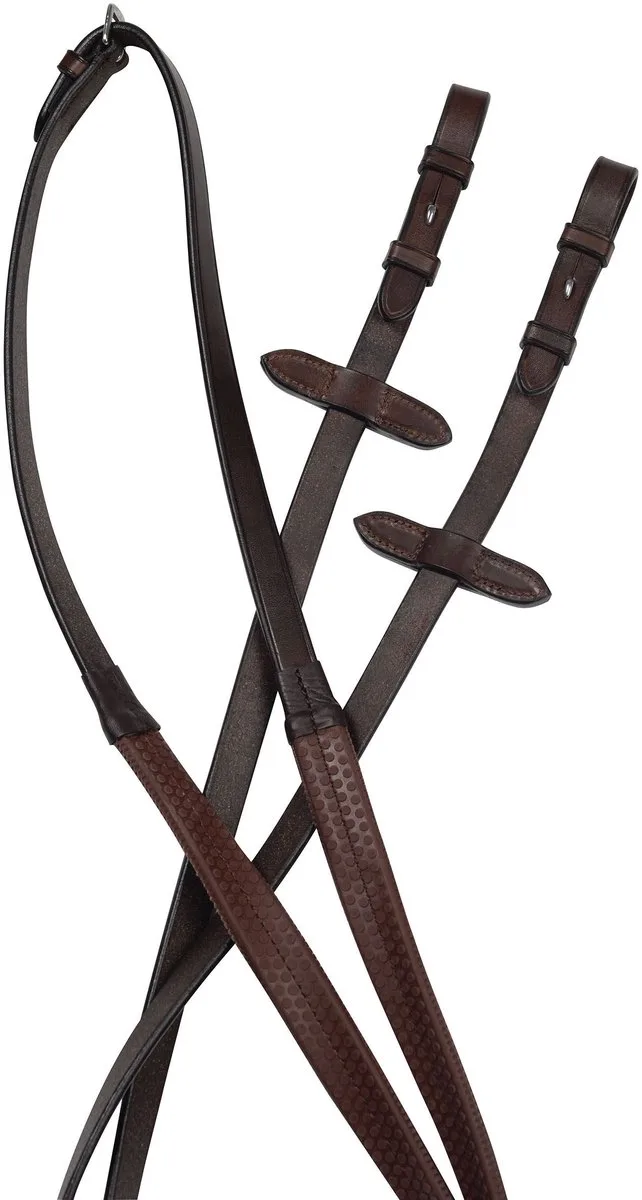 Teugels voor paarden Weatherbeeta Collegiate Flexi Grip IV von WeatherBeeta in Braun – Produktfoto