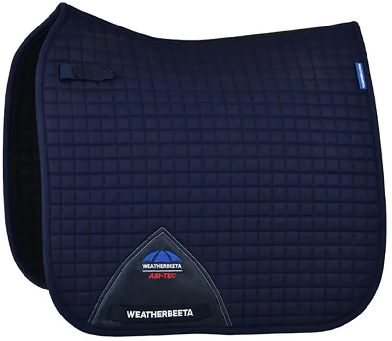 Zadeldek Weatherbeeta Prime Air-tec Dressuur von WeatherBeeta in Dunkelblau – Produktfoto